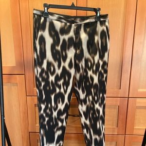 Leopard print pants!